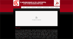 Desktop Screenshot of carunkumar.com